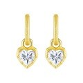925 Silver Cross-Border Italian Gold Frosted Earrings, Moissanite, Ins Style-0-3