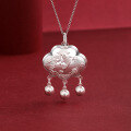 wholesale 999 Pure Silver Suisui Ping'an Baby Longevity Lock Pendant, Infant Full Moon and First Birthday Gift, Peace Lock-0-0