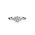 S925 Silver Moissanite Geometric Asymmetric Women's Fashion Stacking Ring-0-0