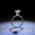 925 Sterling Silver Moissanite Six-Prong Women's Ring Necklace Manufacturer TikTok Live-0-3
