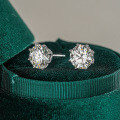S925 2025 New Six-Prong 11mm Moissanite Stud Earrings-0-0