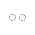 wholesale S925 Sterling Silver Twist Hoop Earrings Retro Geometric Circle Studs Simple Elegant Earrings G9877-0-4