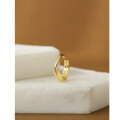 wholesale S925 Silver JF909 Korean-style Minimalist Open Heart-shaped Double-layer Adjustable Ring for Women-0-1