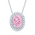 S925 Silver Y-Shaped Teardrop Emerald Imitation Pendant Necklace-0-26