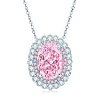 S925 Silver Y-Shaped Teardrop Emerald Imitation Pendant Necklace-Style W [Clearance Sale with Free Shipping]  925 Silver