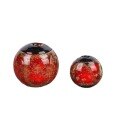 wholesale Metal material five-color mixed red, blue, yellow, white, and brown incense ash glaze bracelet DIY crystal collectible accessory components-0-4