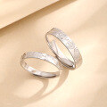 wholesale S925 sterling silver new Chinese retro-style "Shang Shang Qian" couple rings, a pair of niche-designed national trend-inspired matching bands-0-1