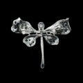 wholesale Gold Plated 925 Silver High-Carbon Diamond CindyChao Royal Blue Dragonfly Fashion Niche Brooch for Women-0-3