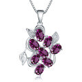 wholesale S925 silver jewelry with a design aesthetic, topaz pendant,,-0-14