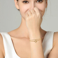 wholesale S925 Sterling Silver 14K Gold 15mm Twist Chain Rope Chain with OT Clasp, Fashionable and Versatile Hand Jewelry-1.5mm twist chain/twist chain + OT buckle 16.5cm approx. 2.7g 925 silver