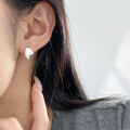 wholesale S925 Sterling Silver Fresh Sweet Ins Style Niche Design Irregular Triangle Ear Clasp M06615-0-0