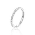 wholesale S925 Sterling Silver Fashion Commuter Zirconia Inlaid Ring for Men and Women, Cross-Border Multiple Shapes, Imitation Diamond Ring, Colorfast-0-0