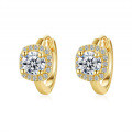 S925 Sterling Silver Moissanite Earrings, Luxurious Classic Design, Cross-Border Wholesale-0-3