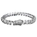 wholesale S925 Sterling Silver Full Diamond Luxury Telephone Coil Bracelet, New Design by Zhuozhifan Jewelry, Fashionable and Sophisticated-0-4