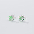 wholesale S925 Sterling Silver Tulip Thread Earrings, Ins-style Design, Unique and Exquisite Ear Jewelry M04337-0-6