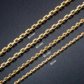 wholesale 18k Rose Gold, Yellow Gold Cross Chain, Color Gold Collarbone Chain, Simple and Versatile Ins Style Necklace for Women-0-2
