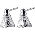 wholesale S925 sterling silver badminton earrings fashionable and unique, wholesale cute ear accessories for women E3136-0-4