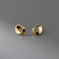 wholesale S925 Sterling Silver Fresh Sweet Ins Style Unique Design Niche Hollow Twist Earrings M05505-0-3