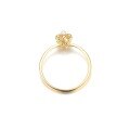 wholesale 18K Gold, 9K Rose Gold Vintage Pearl Ring for Women, Fashion OL Jewelry, Direct from Manufacturer for Gifting-0-1