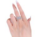 wholesale S925 Sterling Silver Korean Cross-Border New Irregular Diamond-Inlaid Series Women's Rings Wholesale-0-4
