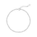 wholesale S925 Sterling Silver Maker's Ripple-effect Bracelet, Minimalist Niche Understated Style, Viral on Douyin, Gift for Girlfriend-0-4