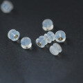wholesale 10K/14K Gold Korean Imported Silicone Mini Ear Stoppers for Korean/Japanese Mini Stud Earrings-0-1