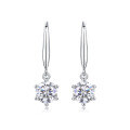 wholesale S925 Sterling Silver Moissanite Dancing Wind Long Earrings New Live Sale Earring Source Wholesale-0-4