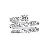 wholesale S925 Sterling Silver Cross-Border Women's Small Ins Fashion Light Luxury Vine Snake Wrap Zircon Ring Silver Jewelry-DY120956-SW-WH 8