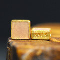 wholesale Gold-plated S925 Silver Spacer Beads Square Beads for Handmade DIY Bracelet Jewelry Accessories Wholesale Direct from Factory-0-1
