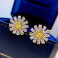S925 Silver High Carbon Diamond Stud Earrings, 6*6mm Princess Cut, Clearance with Free Shipping-0-14