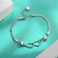 wholesale S925 Sterling Silver Moissanite Heart Bracelet, Minimalist and Versatile Bangle, Heart-shaped Fashionable and Elegant Advanced Jewelry-0-0
