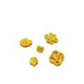 wholesale S925 Gold-Plated Auspicious Cloud Spacer Beads for DIY Bracelets and Necklaces, Multi-Hole Ornaments for Chinese Knot Crafts, Best Seller-0-4