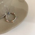 wholesale S925 Sterling Silver Playful Drip-Glaze Candy-Colored Irregular Ring for Women, Korean Fashion Statement Index Finger Ring-0-5