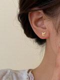 999 Silver Phoenix Rebirth Stud Earrings, 2025 New Small-Batch Elegant Women's Earrings-0-5