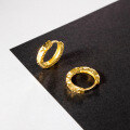 wholesale S925 Sterling Silver Fresh and Sweet Ins Style Niche Design Exquisite Golden Ice Ear Clasp M06649-0-2