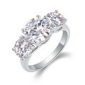 925 Silver Exaggerated Stackable Women's Rings, Custom Processing-0-10