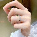 wholesale S925 Silver Jewelry, MuJing New Ring Simple Thin Minimalist Band Small Design Ins Style-0-1