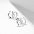wholesale 925 Silver Freshwater Pearl Series Stud Earrings, Minimalist Niche Exquisite Silver Jewelry, Versatile Women's Accessories Wholesale-0-2