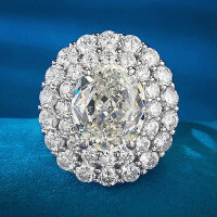 wholesale Metal material first: ZHUO ZHI FAN Jewelry Autumn 1012mm Fashion Commuting Ice Flower Cut Luxury Full Diamond-R699 White G Diamond No. 5