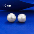 wholesale S925 Sterling Silver Full Body Strong Luster Pearl Earrings for Women, French Style, Daily Wear, Fashionable and Versatile-0-9