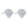 Zirconium Geometric Earrings, Princess Style Light Luxury Wholesale-0-3