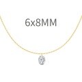 wholesale 925 Sterling Silver Cross-Border European and American Women's Small Luxury Tassel Geometric Pendant Stackable Layering Collarbone Necklace-0-44