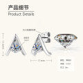 S925 Sterling Silver Minimalist Dual-Wear Ear Studs, Ins Style-0-8