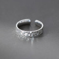 wholesale S925 Sterling Silver Fresh and Sweet Ins Style Niche Design Ice Ring R02264-0-0