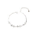 wholesale Silver Ginkgo Leaf Bracelet for Women, Minimalist Luxury Small Batch Design, Exquisite and Sophisticated "Three Lives with Ginkgo" Jewelry, New Collection-0-4