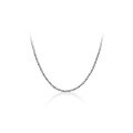 wholesale S925 Sterling Silver Full Sky Star Snowflake Chain Geometric Shining Galaxy Sparkling Internet-Famous Collarbone Necklace D8468-0-4