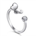 wholesale S925 Silver Adjustable Open Butterfly Ring for Women, Korean Style Index Finger Ring, Wholesale Hot Selling Jewelry for Wish-0-4