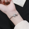 wholesale S925 Sterling Silver Bear Bracelet for Women, Luxury High-End Enamel Tank Chain Wrist Accessory for Cross-Border Live Streaming Supply-0-4