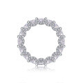 wholesale S925 Sterling Silver Moissanite Full Eternity Ring Cross-border Etsy Best Seller New Style Source Wholesale Ready to Ship Dropshipping-0-4