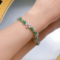 wholesale S925 Silver, Mu Jing Jewelry NewFloral Bracelet for Women, Daily Wear Simple and Versatile Style-0-3